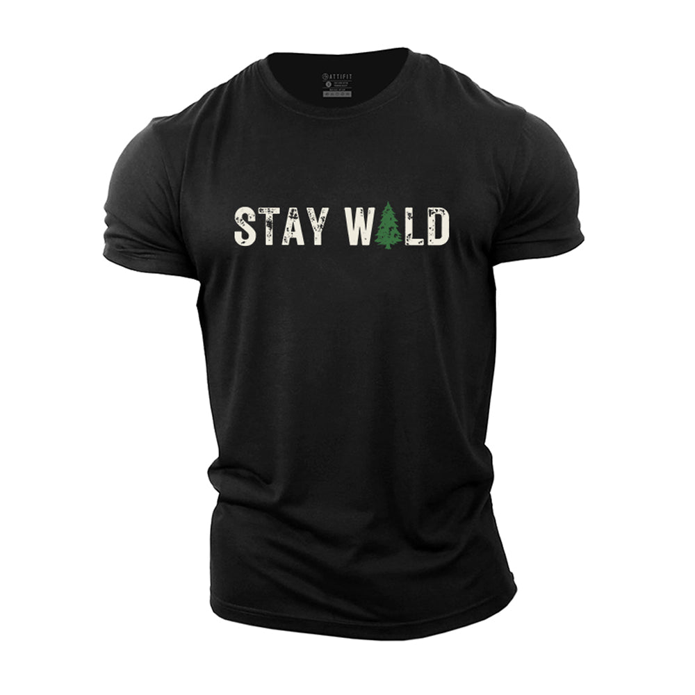 STAY WILD Cotton Tee