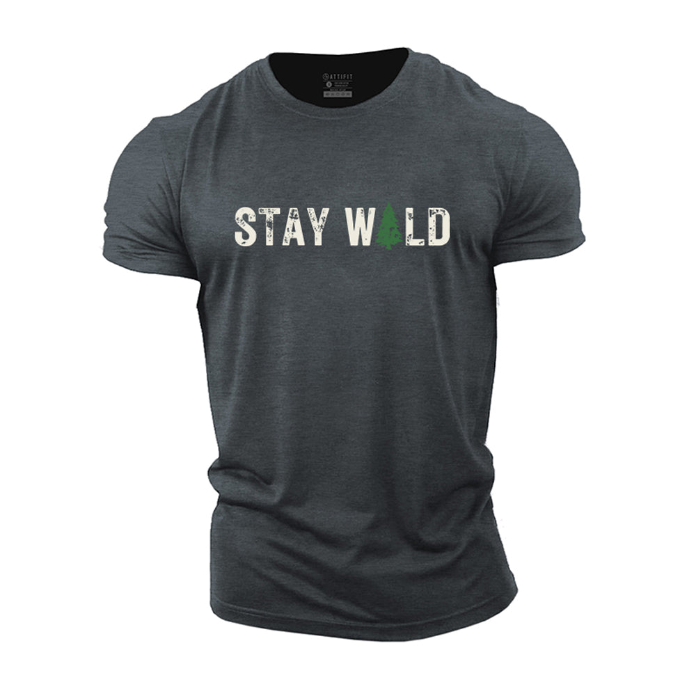 STAY WILD Cotton Tee