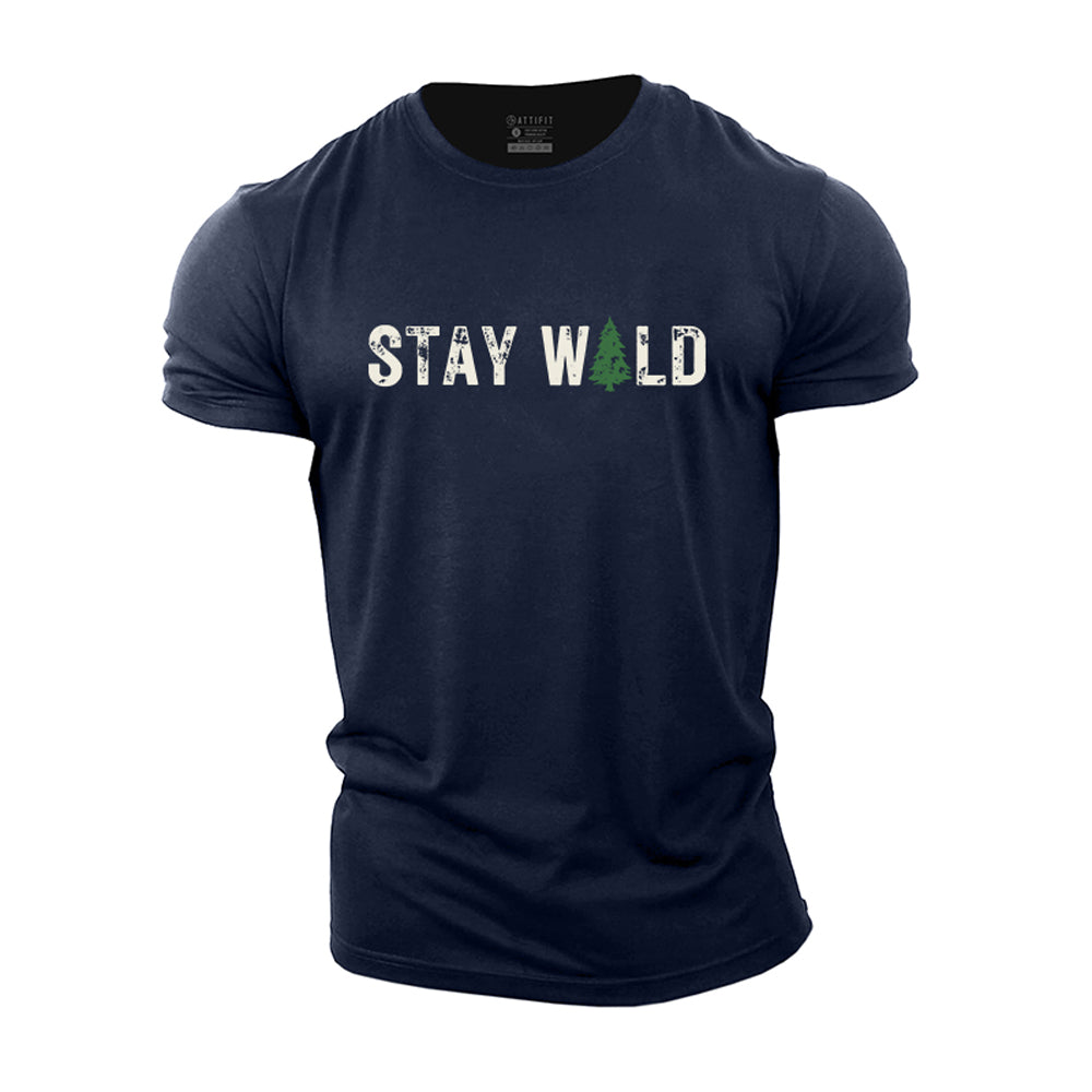 STAY WILD Cotton Tee