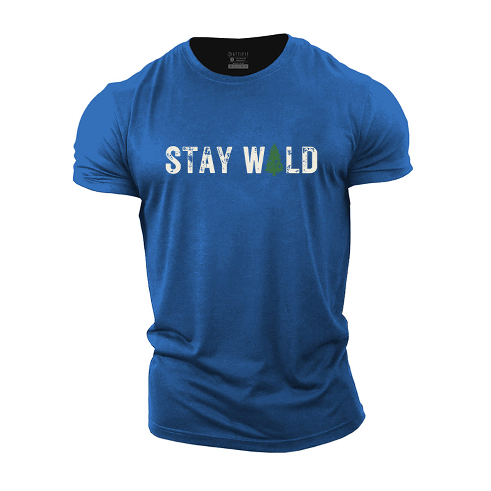STAY WILD Cotton Tee