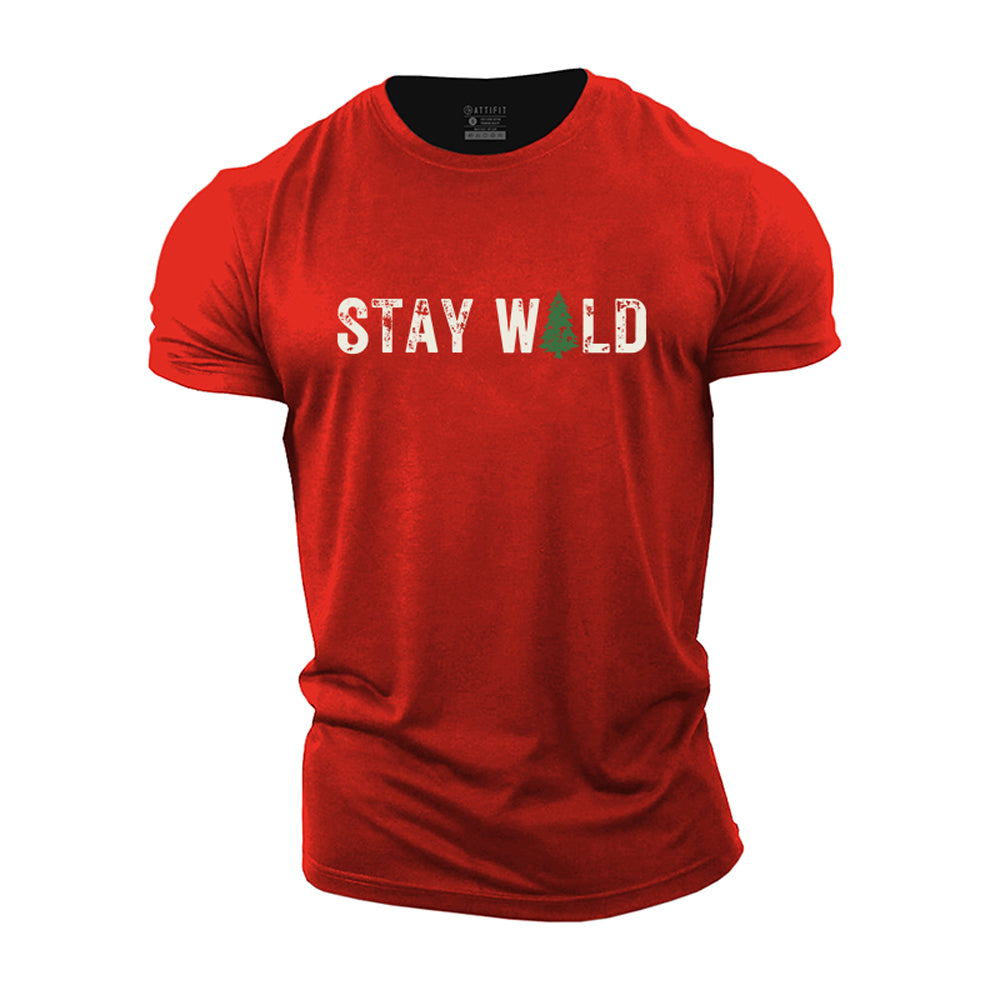 STAY WILD Cotton Tee