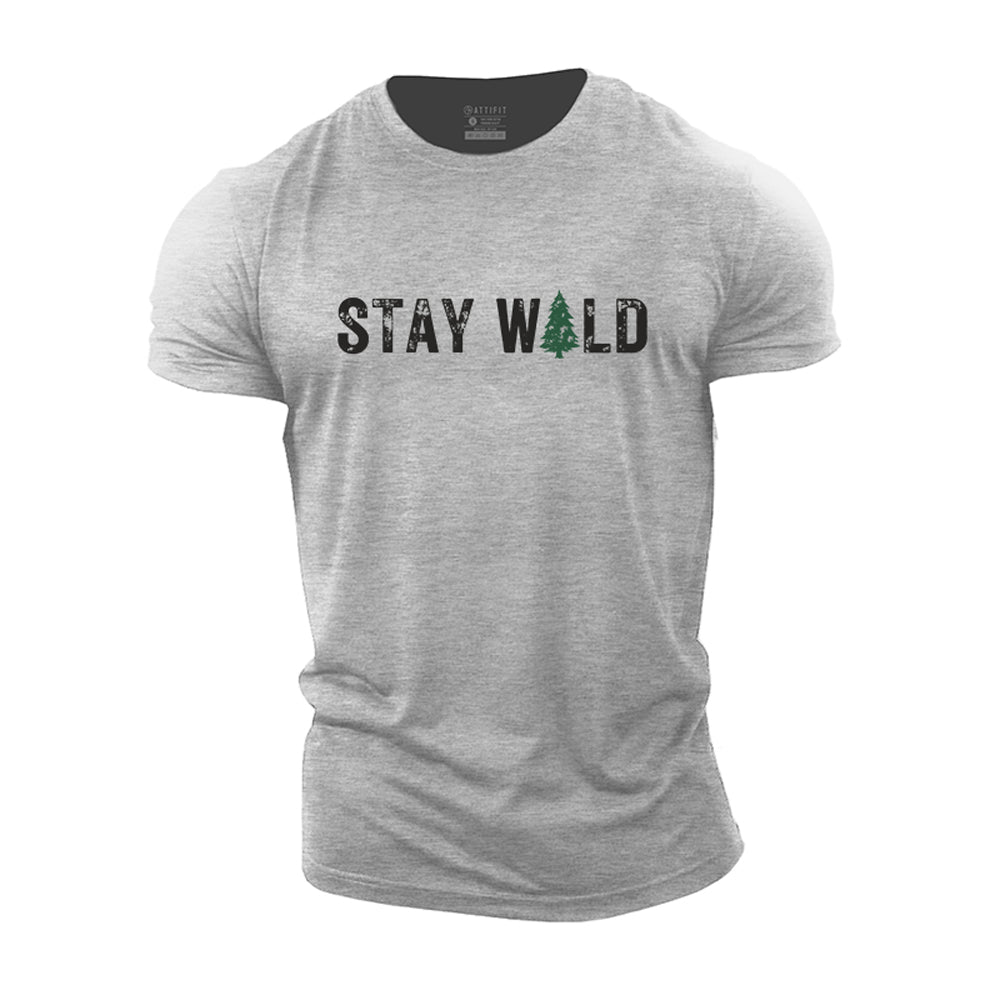 STAY WILD Cotton Tee