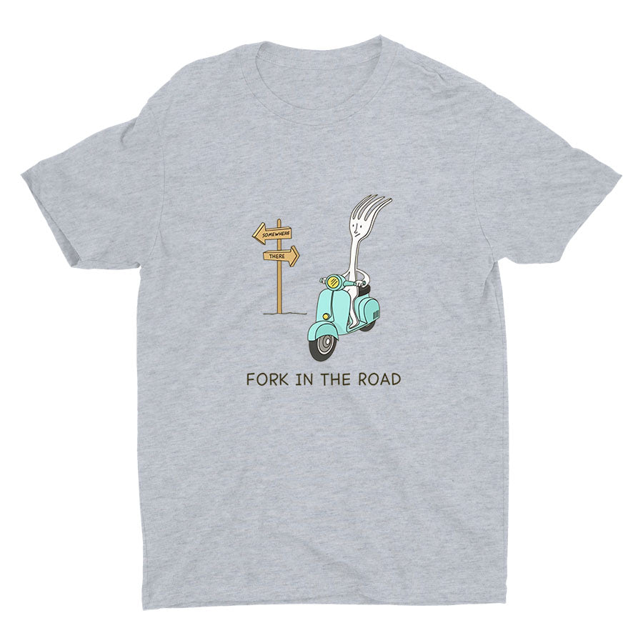Another “Fork” In The Road Cotton Tee