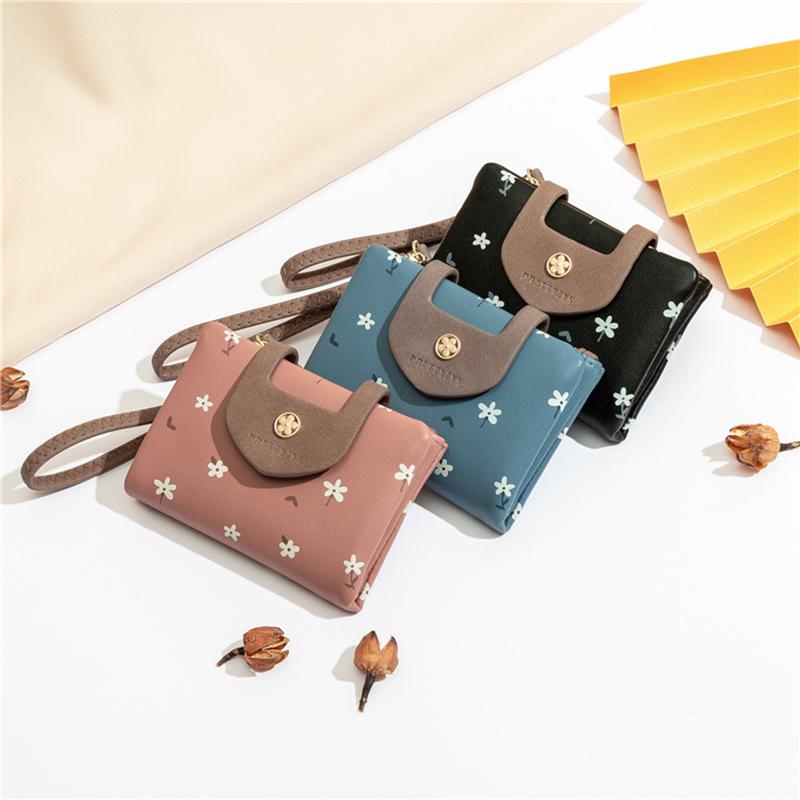 Floral Folding Wallet