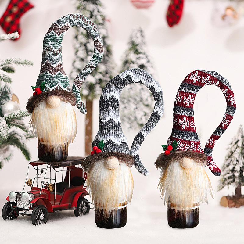 Christmas Doll Bottle Cover