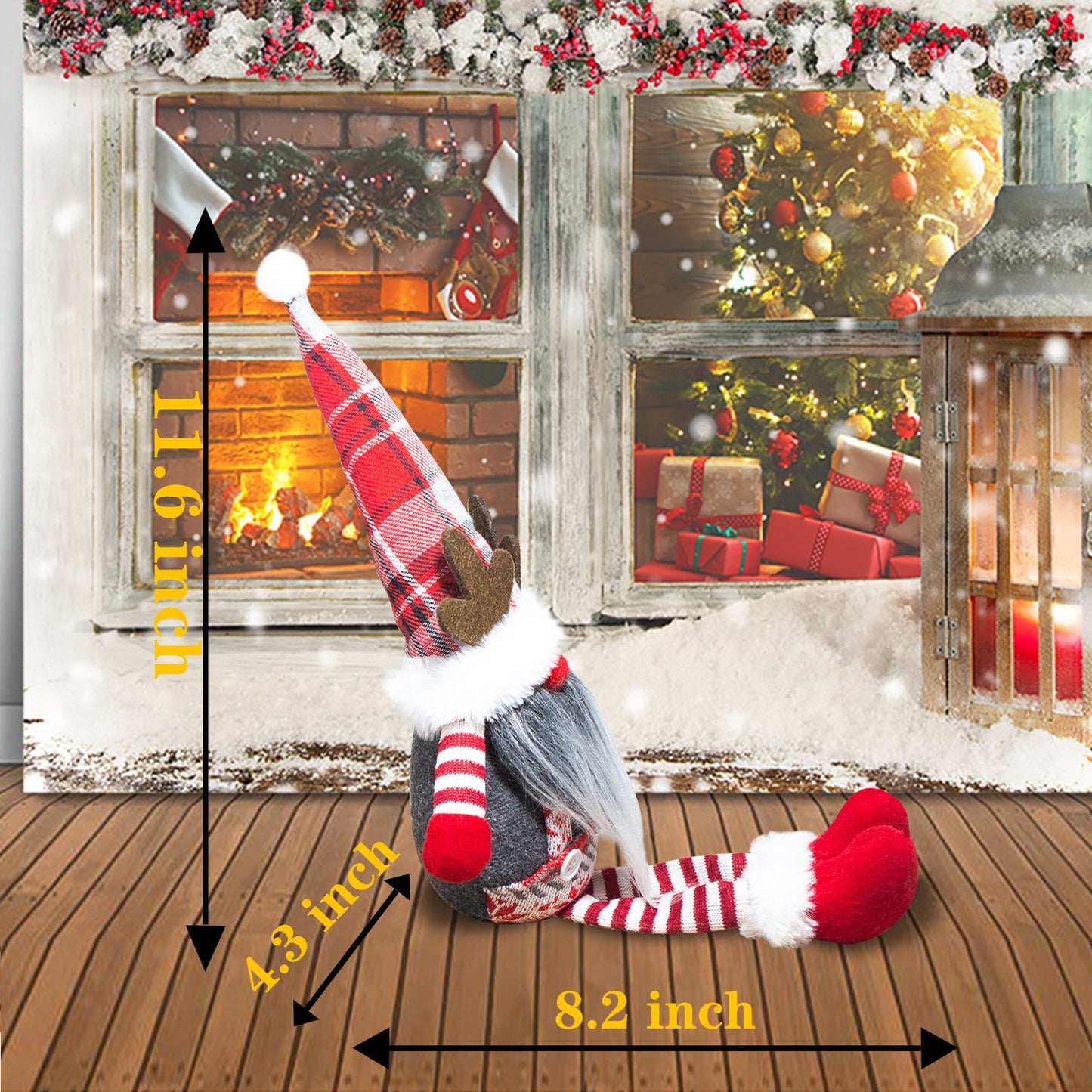 Christmas Elk Dwarf Decoration Ornaments