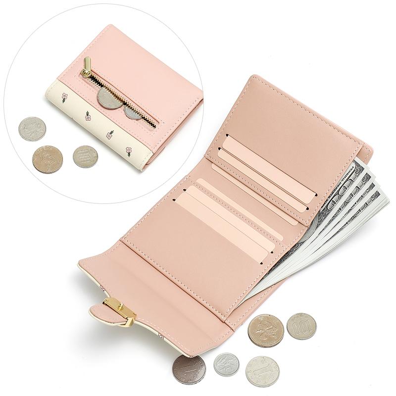 Fashion Printed Snap Wallet