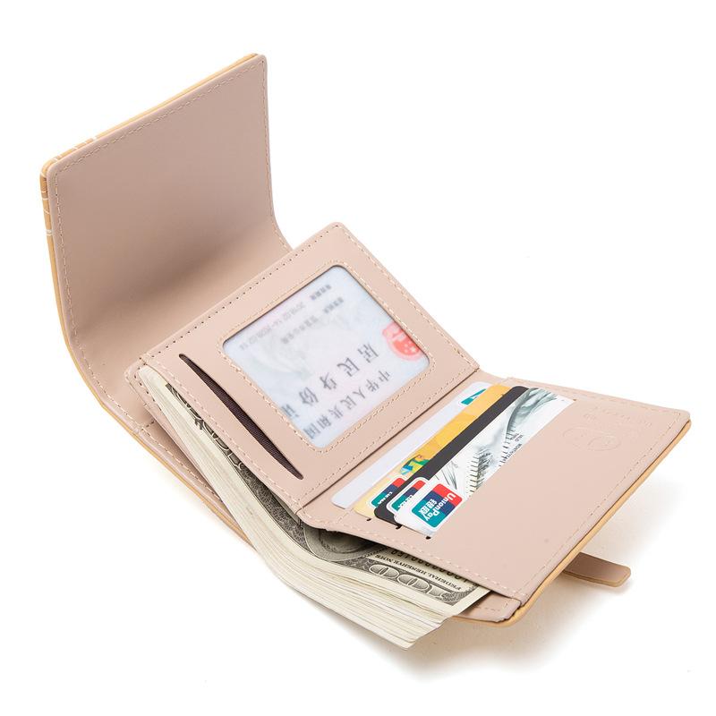 Floral Buckle Flip Cover Wallet