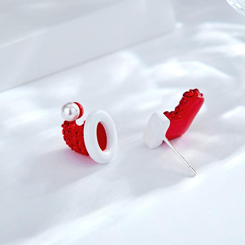 Christmas Stocking Hat Earrings