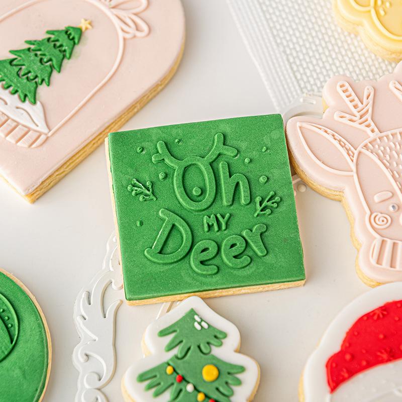 Cute Christmas Santa Cookie Cutters