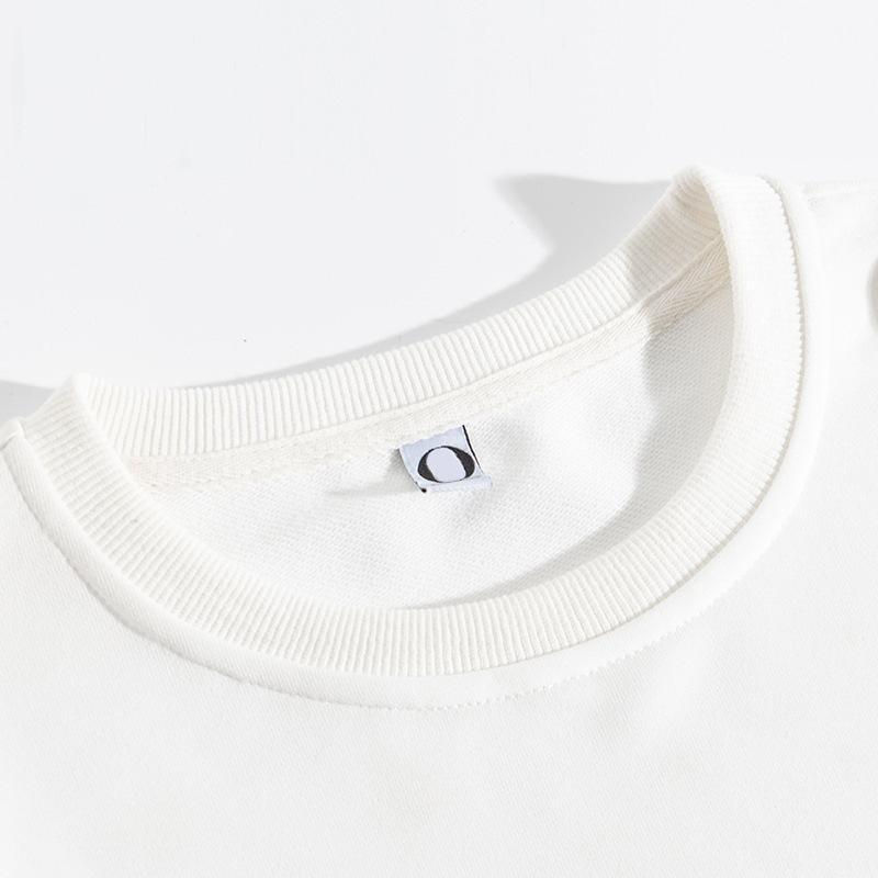 Lovely Christmas O-Neck White Sweater V