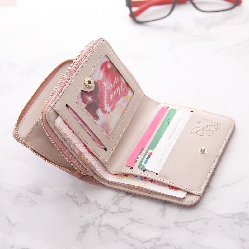 Hollow Butterfly Zipper Wallet