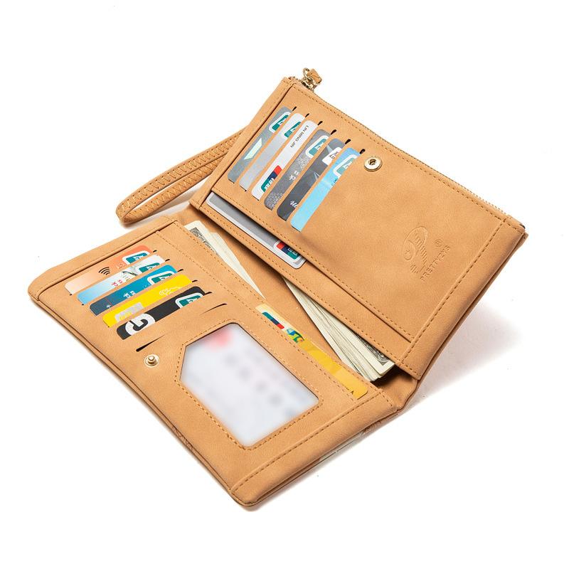 Extended Half-fold Printed Wrist Wallet