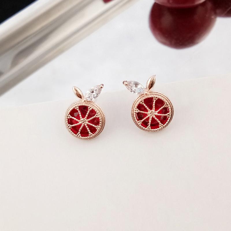 s925 Silver Needle Christmas Stud Earring Set