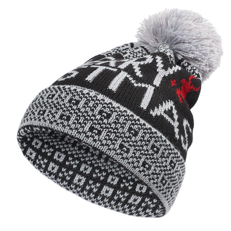 Merry Christmas Cute Knitted Hat