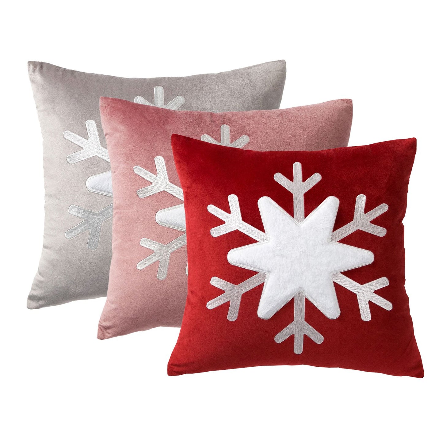 Christmas Snowflake Pillowcase