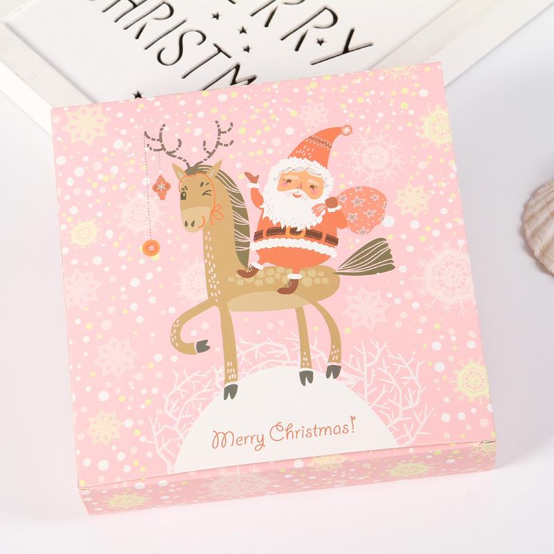 Christmas Cute Glasses Hair Card Decoration Set Box