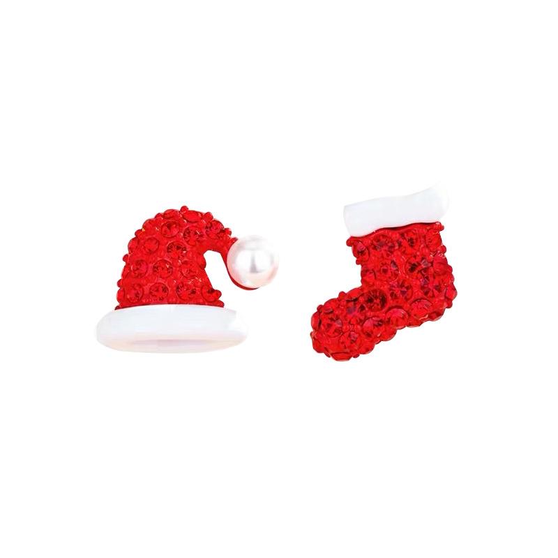 Christmas Stocking Hat Earrings