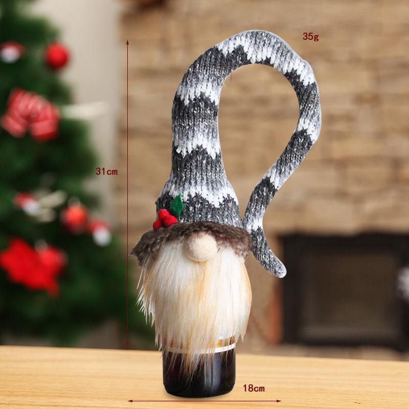 Christmas Doll Bottle Cover