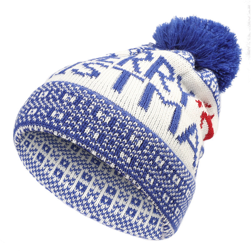 Merry Christmas Cute Knitted Hat