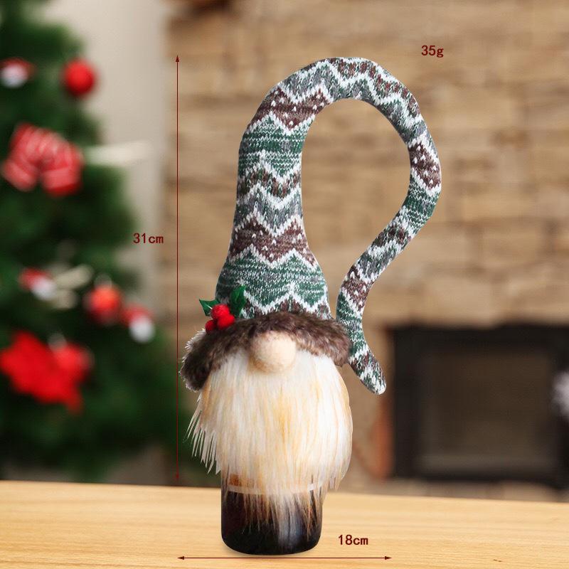 Christmas Doll Bottle Cover