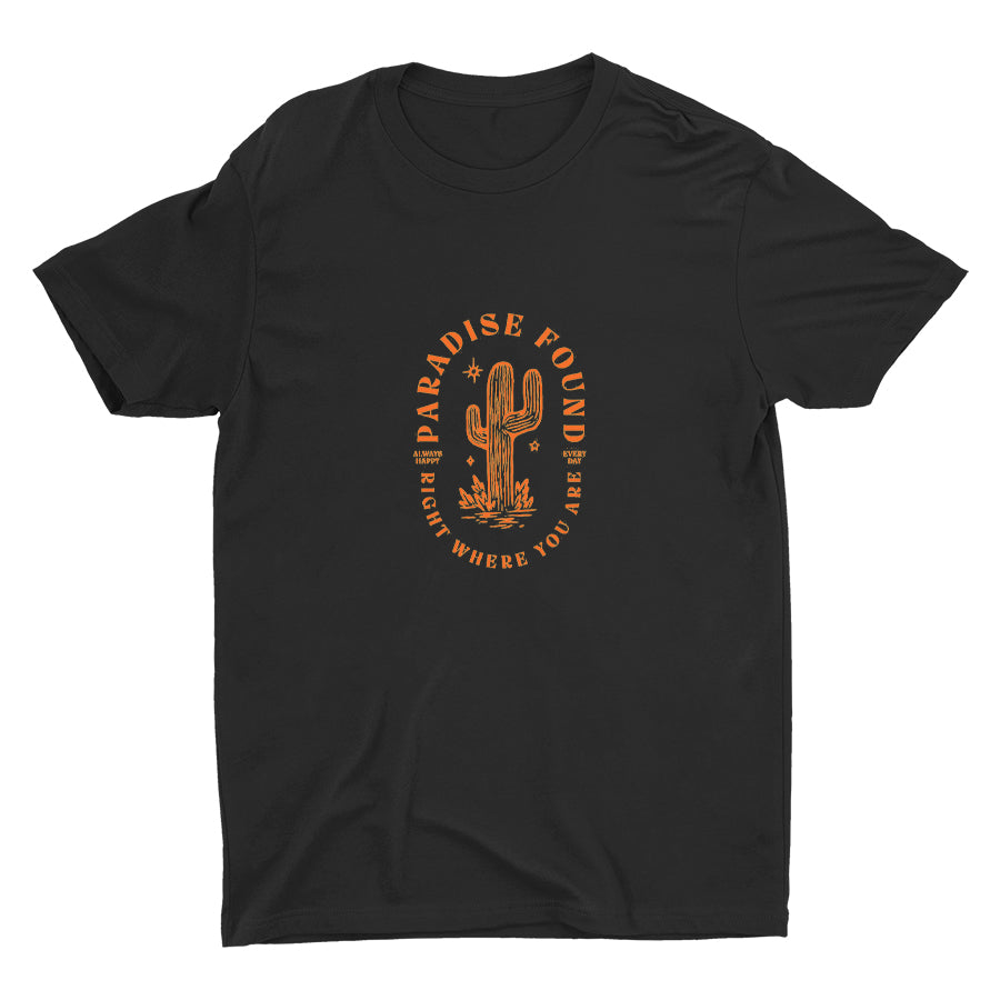 PARADISE FOUND RIGHT WHERE YOU ARE Cotton Tee