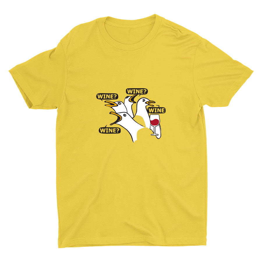 How Does Seagull Sounds Like? Cotton Tee