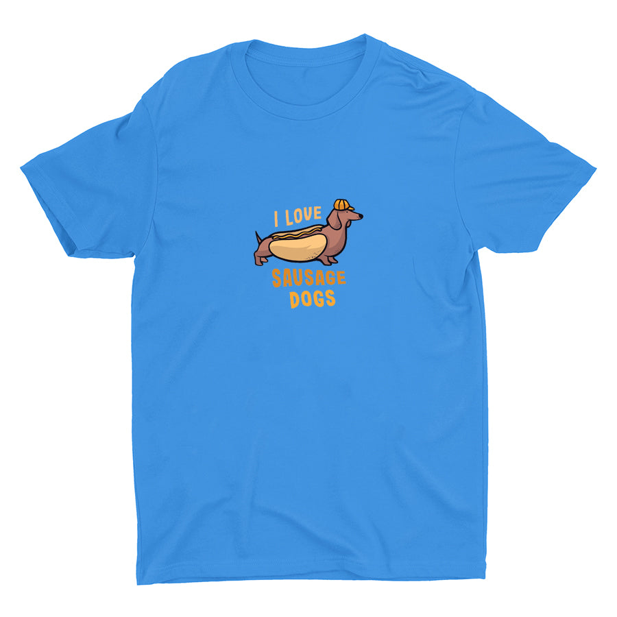 I Love Sausage Dogs Cotton Tee