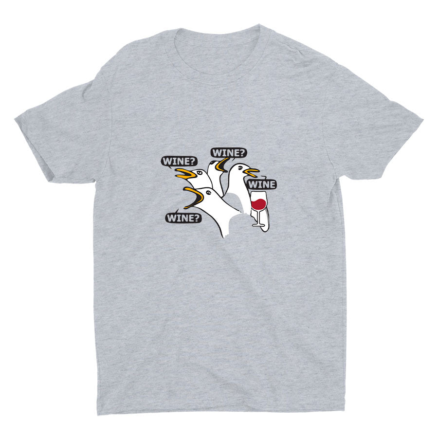 How Does Seagull Sounds Like? Cotton Tee