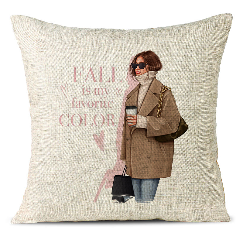 Enjoy Life Linen Pillowcase