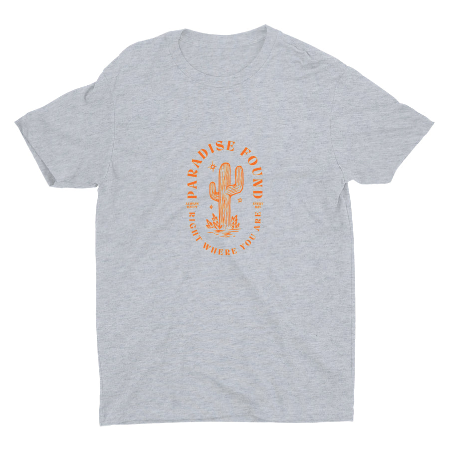 PARADISE FOUND RIGHT WHERE YOU ARE Cotton Tee