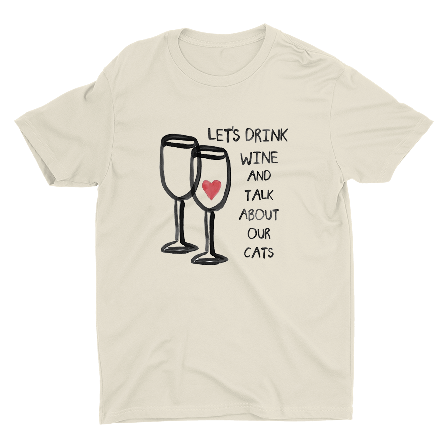 Talk About Our Cats Cotton Tee
