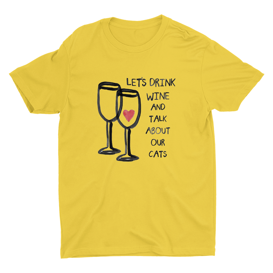 Talk About Our Cats Cotton Tee