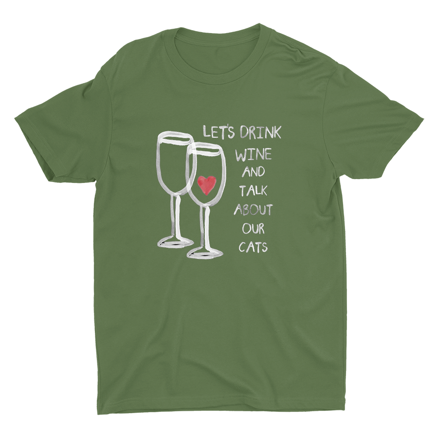 Talk About Our Cats Cotton Tee