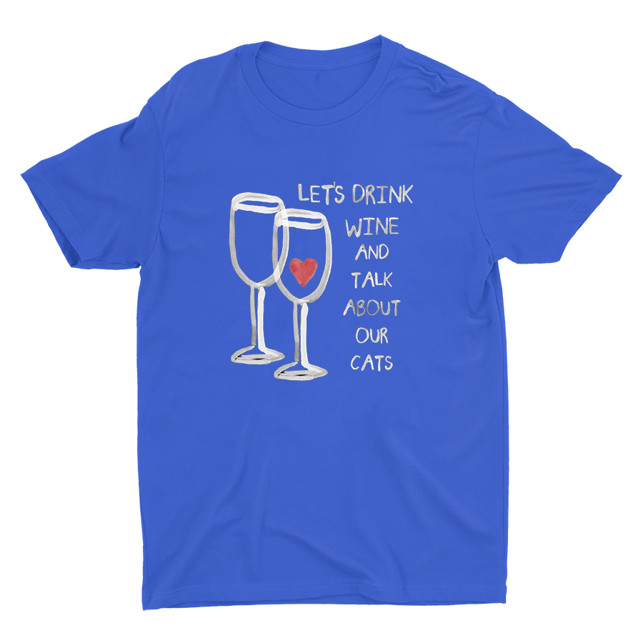 Talk About Our Cats Cotton Tee