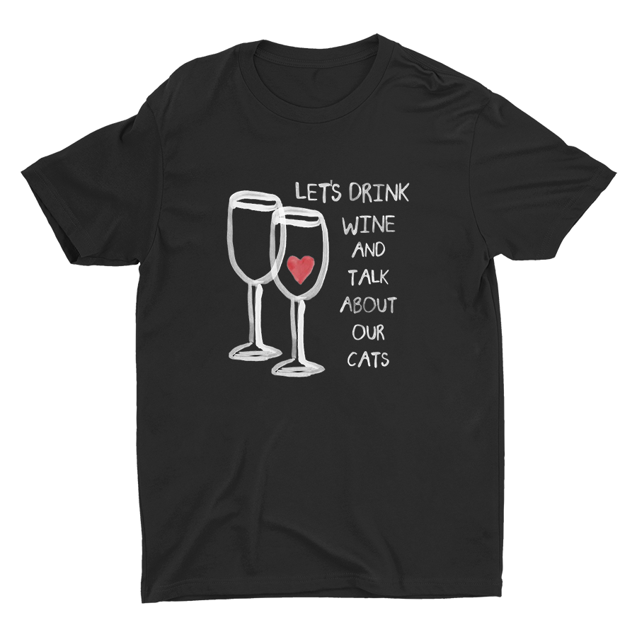 Talk About Our Cats Cotton Tee