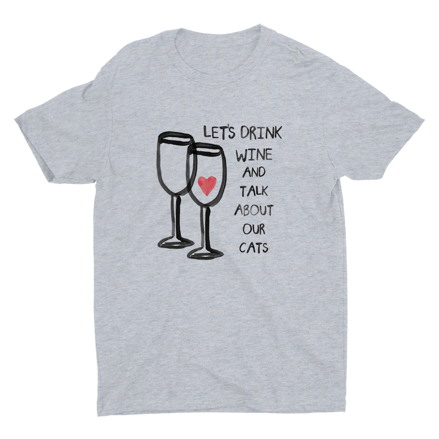 Talk About Our Cats Cotton Tee