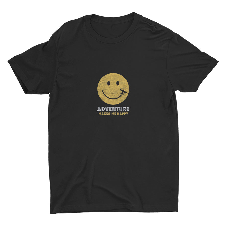 Adventure Makes Me Happy Cotton Tee