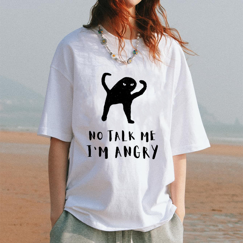 No Talk Me, I'm Angry