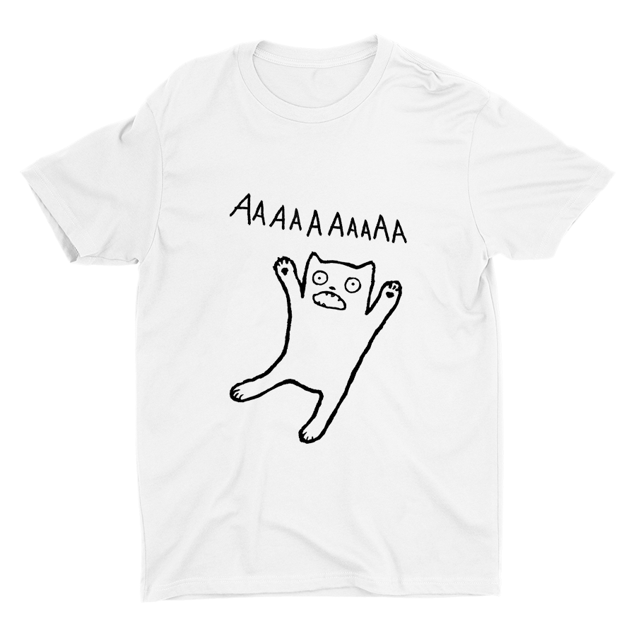 Shocking Cat Cotton Tee