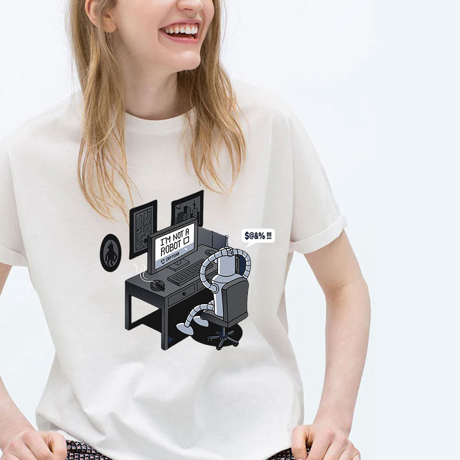 Not A Robot Cotton Tee