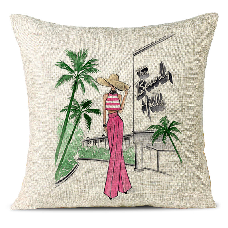 Enjoy Life Linen Pillowcase