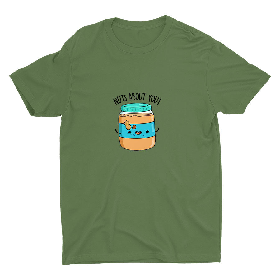 NUTS ABOUT YOU.. Cotton Tee