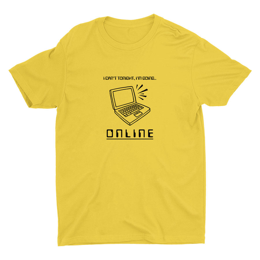I′m Going Online Cotton Tee