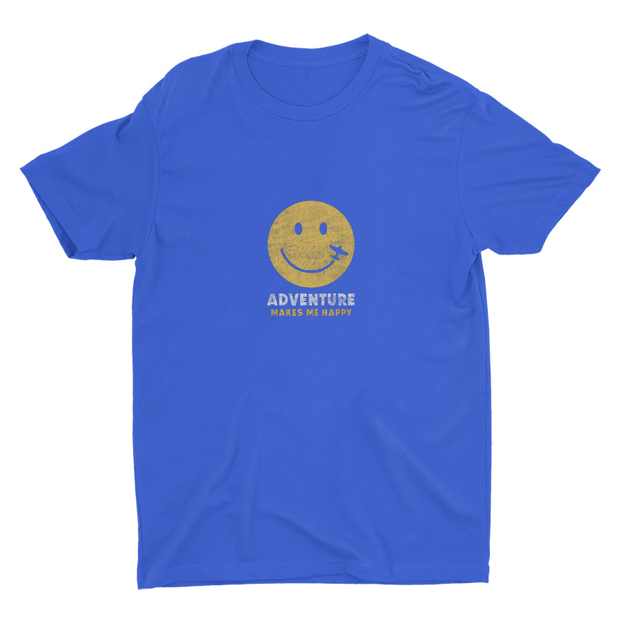 Adventure Makes Me Happy Cotton Tee