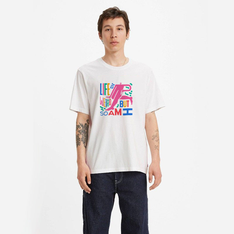 Life Is Weird Cotton Tee