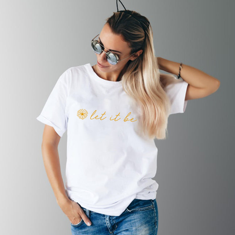 LET IT BE Cotton Tee