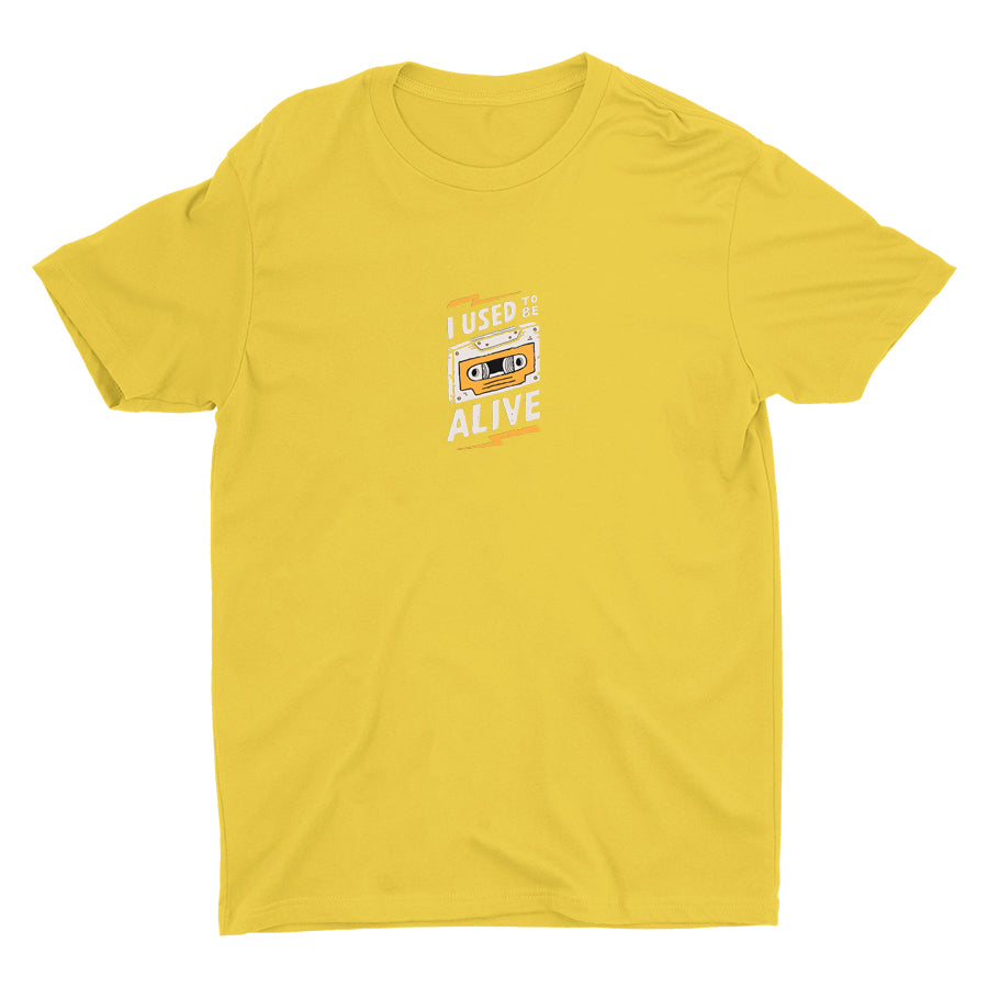 I USED TO BE ALIVE Cotton Tee