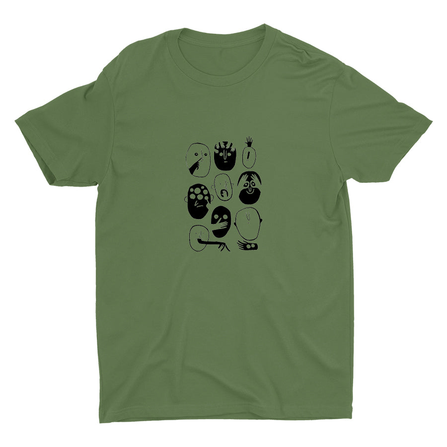 Faces Cotton Tee