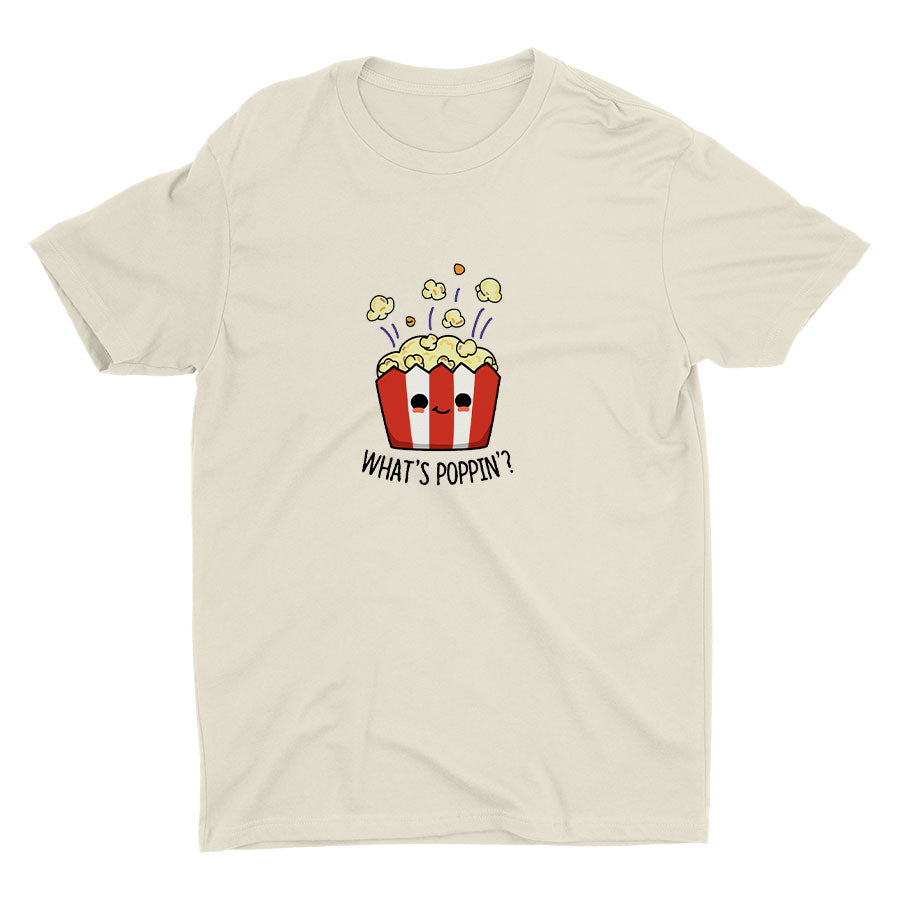 what's popping? Cotton Tee